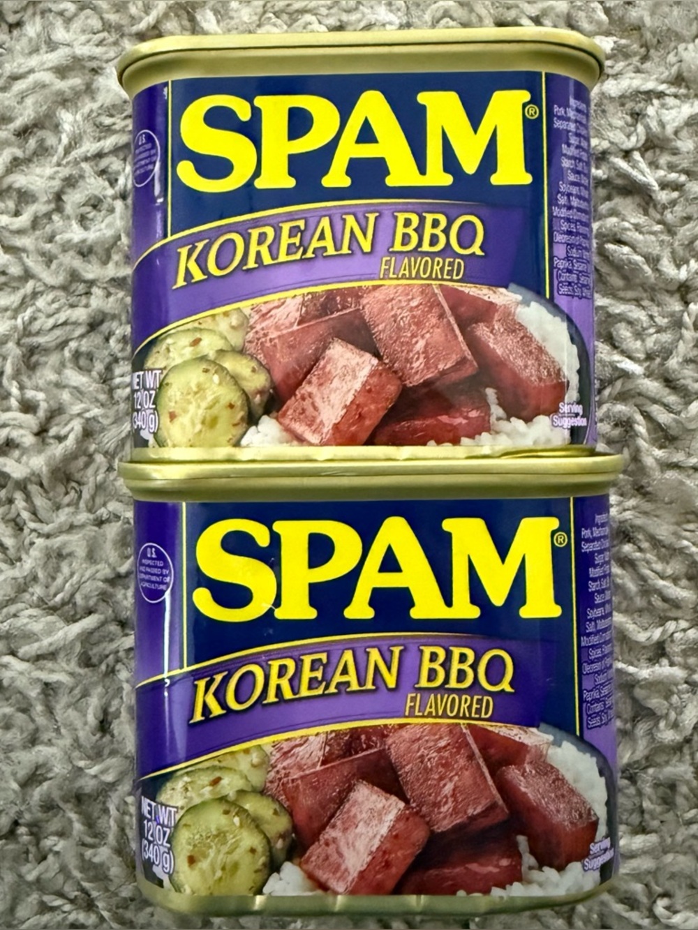 🥢 lot 2 SPAM Korean BBQ Collectors Edition NIP special VHTF Hormel